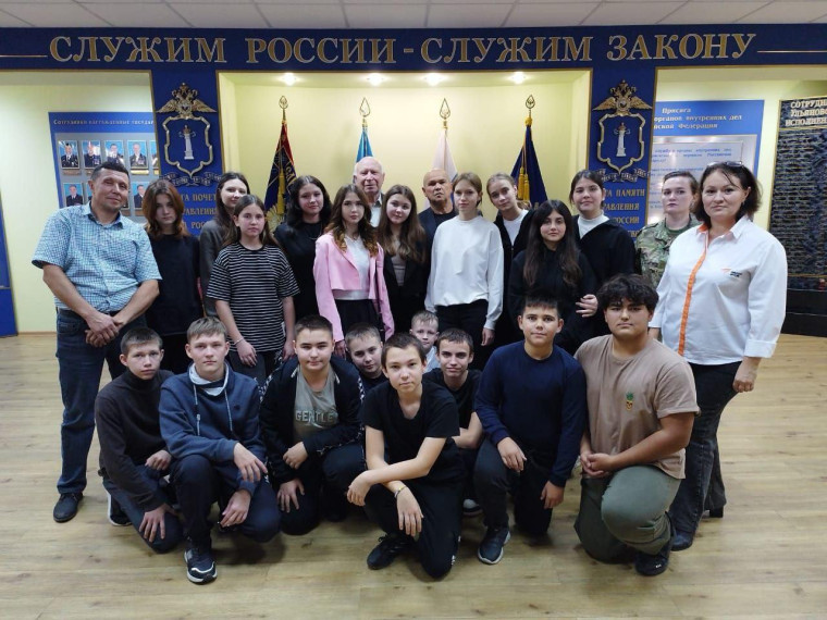 Посещение музея УМВД Ульяновской области в г. Ульяновск.